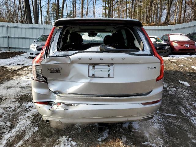 YV4A22PK5L1584540 - 2020 VOLVO XC90 T6 MOMENTUM SILVER photo 6