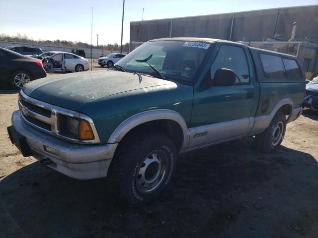 1GCDT14Z7S8157648 - 1995 CHEVROLET S TRUCK S10 GREEN photo 1