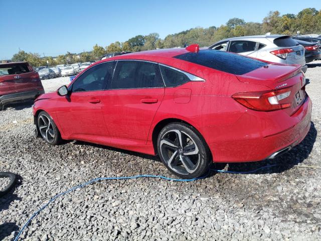 1HGCV1F37JA054463 - 2018 HONDA ACCORD SPORT RED photo 2