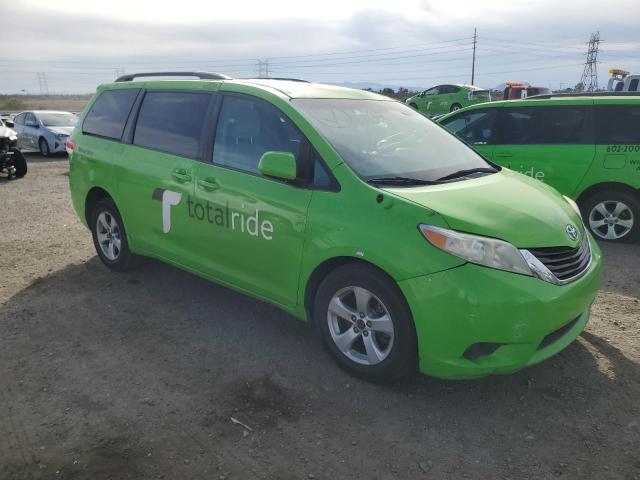 5TDKK3DC0ES454455 - 2014 TOYOTA SIENNA LE GREEN photo 4