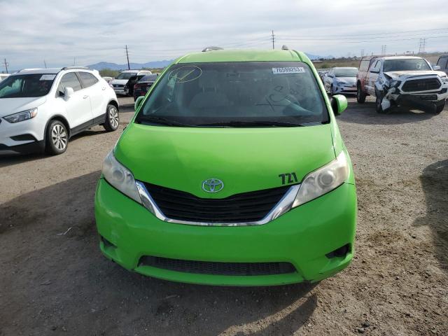 5TDKK3DC0ES454455 - 2014 TOYOTA SIENNA LE GREEN photo 5