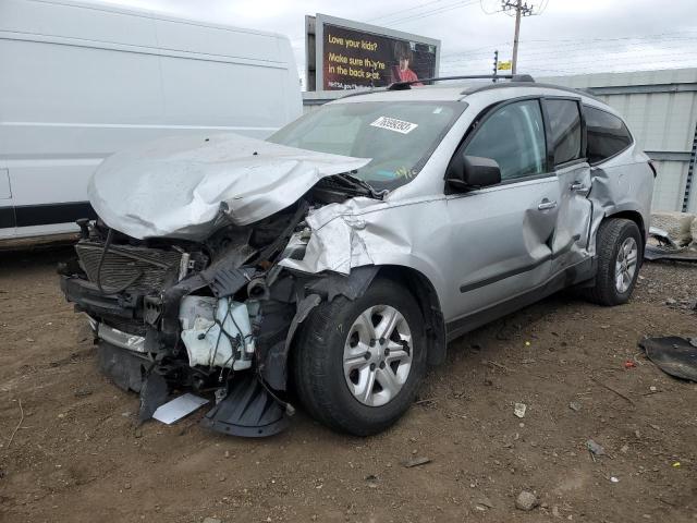 1GNKRFED7GJ171126 - 2016 CHEVROLET TRAVERSE LS SILVER photo 1