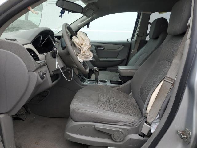 1GNKRFED7GJ171126 - 2016 CHEVROLET TRAVERSE LS SILVER photo 7