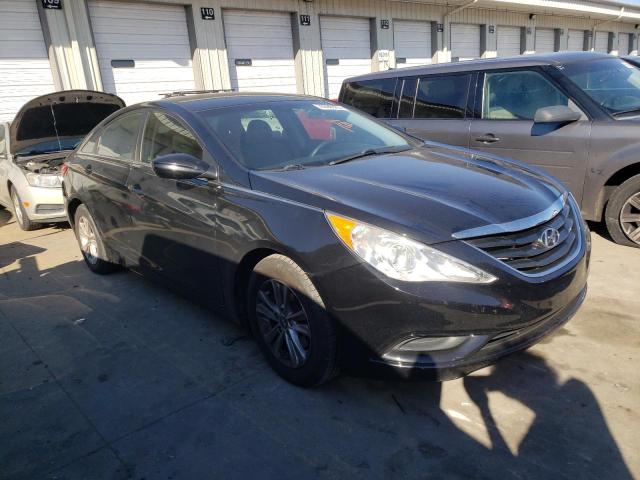 5NPEB4AC1DH803523 - 2013 HYUNDAI SONATA GLS BLACK photo 4