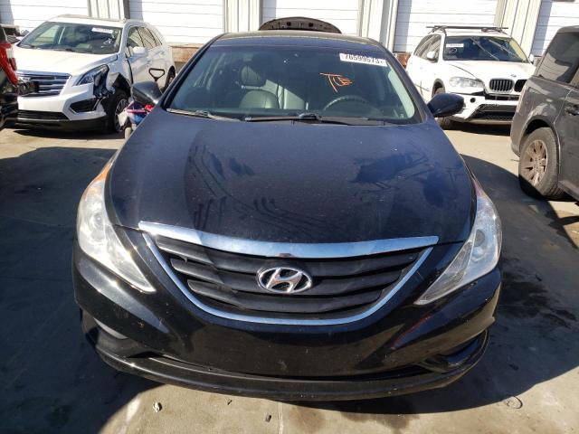 5NPEB4AC1DH803523 - 2013 HYUNDAI SONATA GLS BLACK photo 5