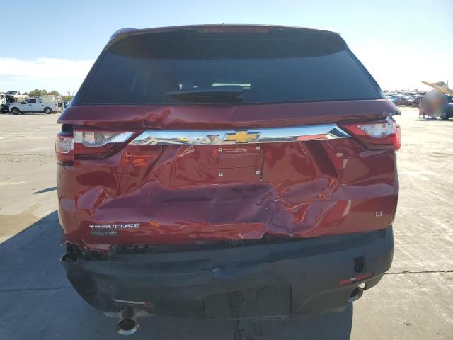 1GNERHKW2KJ318637 - 2019 CHEVROLET TRAVERSE LT RED photo 6
