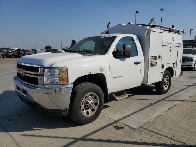 1GB3CZCG3CF200538 - 2012 CHEVROLET SILVERADO C3500 WHITE photo 1