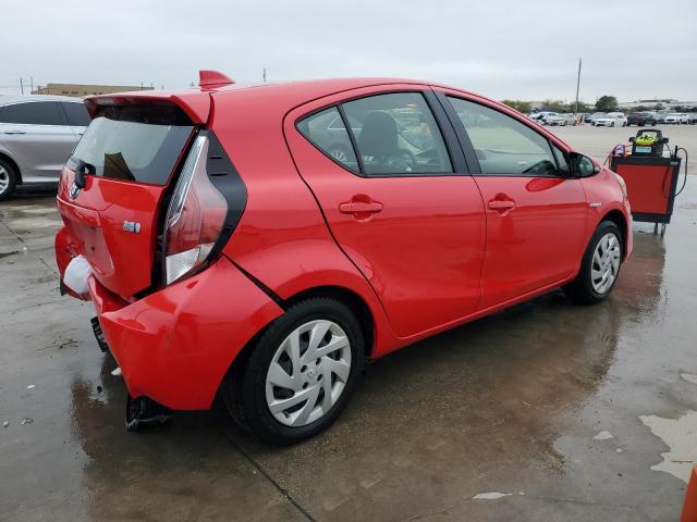 JTDKDTB37F1087985 - 2015 TOYOTA PRIUS C RED photo 3