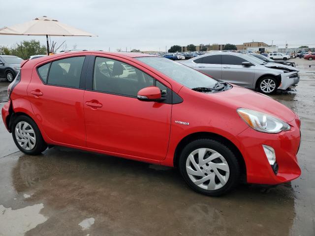 JTDKDTB37F1087985 - 2015 TOYOTA PRIUS C RED photo 4