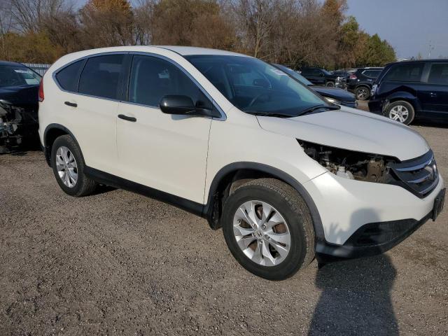 2HKRM3H35DH001858 - 2013 HONDA CR-V LX WHITE photo 4