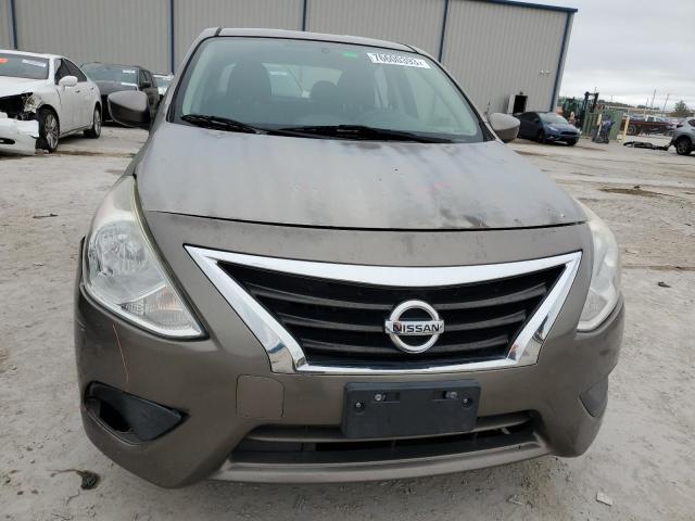 3N1CN7AP8FL852677 - 2015 NISSAN VERSA S GRAY photo 5