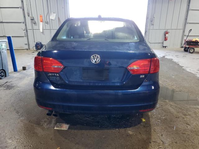 3VWD17AJ4EM412342 - 2014 VOLKSWAGEN JETTA SE BLUE photo 6