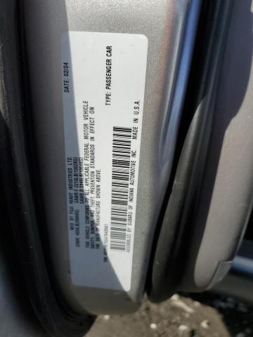 4S3BH675547643561 - 2004 SUBARU LEGACY OUTBACK AWP 银色 照片 13
