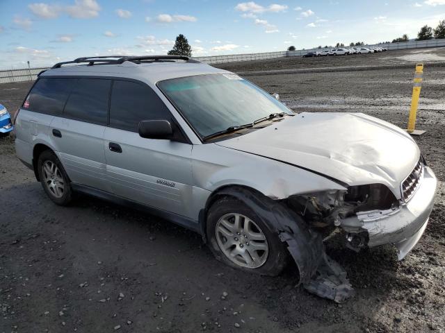 4S3BH675547643561 - 2004 SUBARU LEGACY OUTBACK AWP SILVER photo 4