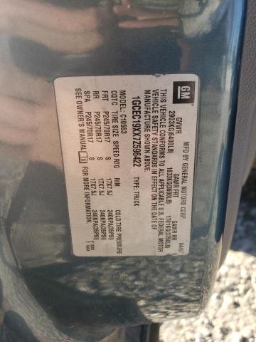 1GCEC19XX7Z596422 - 2007 CHEVROLET SILVERADO C1500 CLASSIC Mavi foto 12