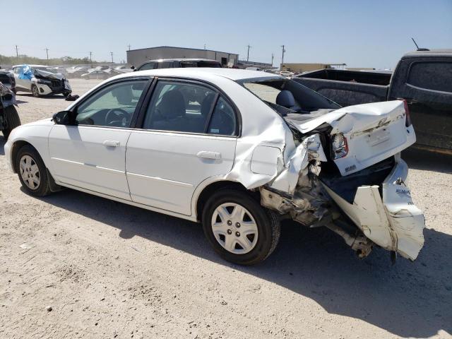 2HGES16553H570019 - 2003 HONDA CIVIC LX WHITE photo 2