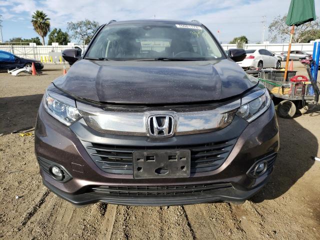 3CZRU5H52KM730396 - 2019 HONDA HR-V EX PURPLE photo 5