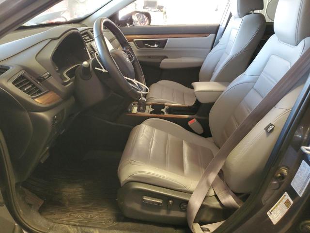 2HKRW2H99MH634839 - 2021 HONDA CR-V TOURING GRAY photo 7