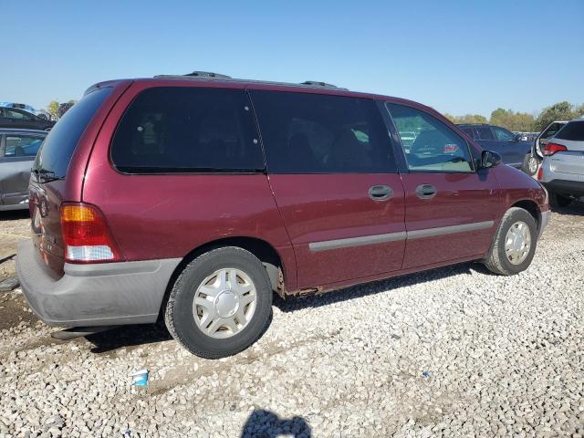 2FMZA5142YBD01992 - 2000 FORD WINDSTAR LX BURGUNDY photo 3