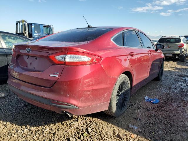 3FA6P0HDXGR315577 - 2016 FORD FUSION SE BURGUNDY photo 3