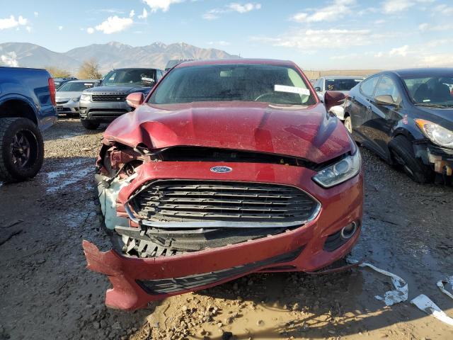 3FA6P0HDXGR315577 - 2016 FORD FUSION SE BURGUNDY photo 5