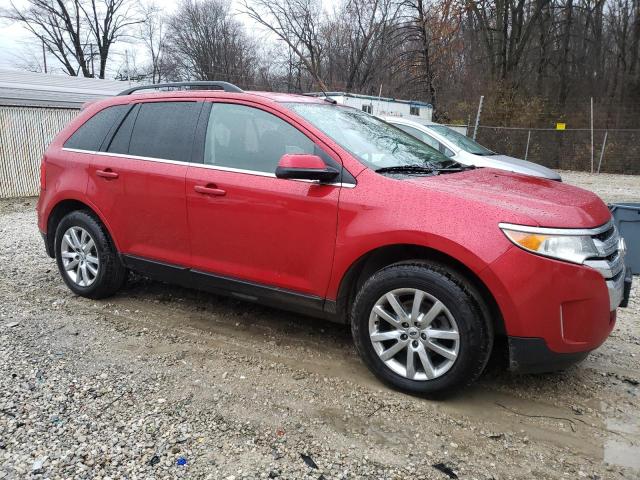2FMDK4KC7CBA89011 - 2012 FORD EDGE LIMITED RED photo 4
