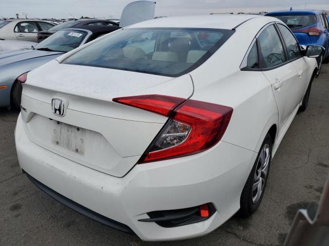 2HGFC2F50JH515188 - 2018 HONDA CIVIC LX WHITE photo 3