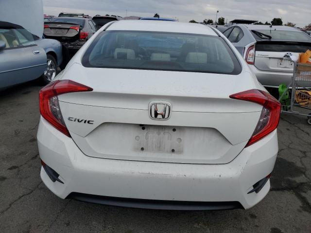 2HGFC2F50JH515188 - 2018 HONDA CIVIC LX WHITE photo 6