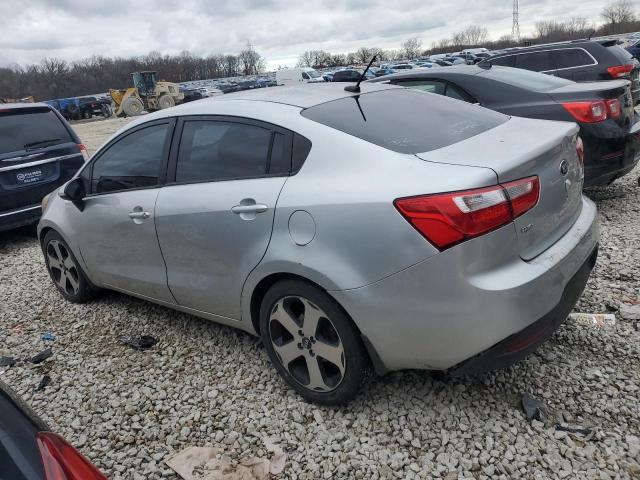 KNADN4A33D6186779 - 2013 KIA RIO EX GRAY photo 2