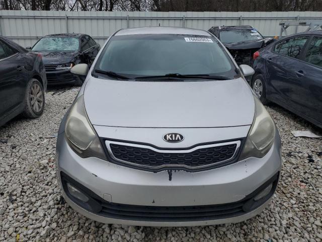 KNADN4A33D6186779 - 2013 KIA RIO EX GRAY photo 5