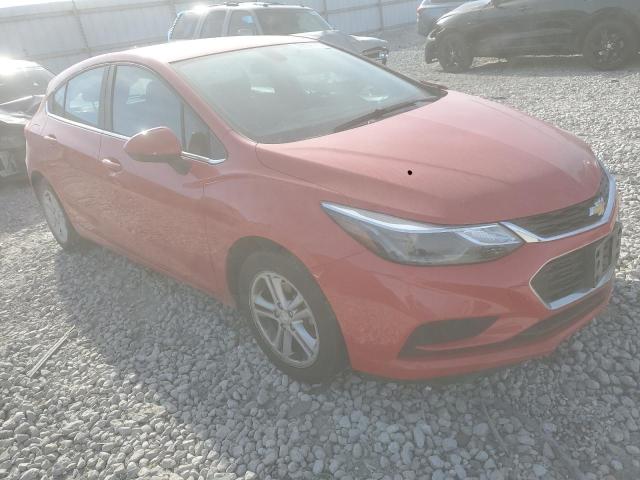 3G1BE6SM7HS566490 - 2017 CHEVROLET CRUZE LT RED photo 4