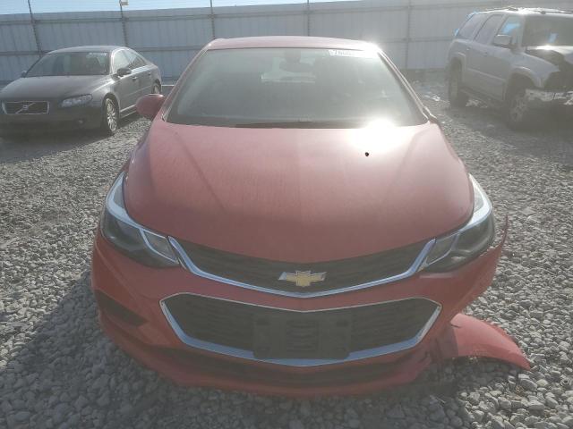 3G1BE6SM7HS566490 - 2017 CHEVROLET CRUZE LT RED photo 5