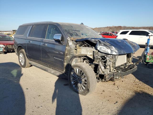 1GNSKFKD0NR156801 - 2022 CHEVROLET SUBURBAN K1500 PREMIER GRAY photo 4