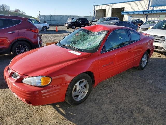 1G2NE12T0XM799936 - 1999 PONTIAC GRAND AM SE RED photo 1