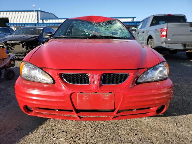 1G2NE12T0XM799936 - 1999 PONTIAC GRAND AM SE RED photo 5