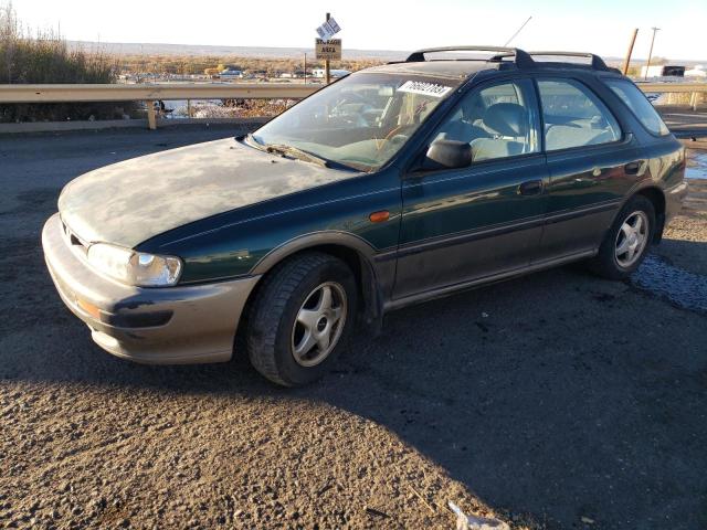 JF1GF4858TH810704 - 1996 SUBARU IMPREZA OUTBACK GREEN photo 1