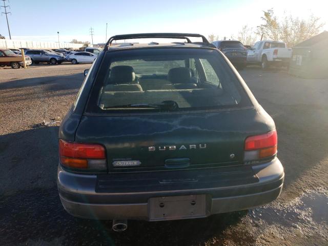 JF1GF4858TH810704 - 1996 SUBARU IMPREZA OUTBACK GREEN photo 6