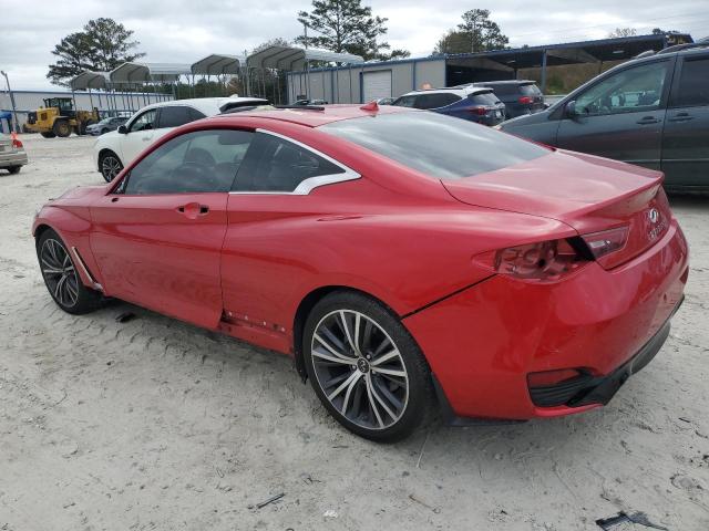 JN1EV7KK4MM411028 - 2021 INFINITI Q60 LUXE RED photo 2