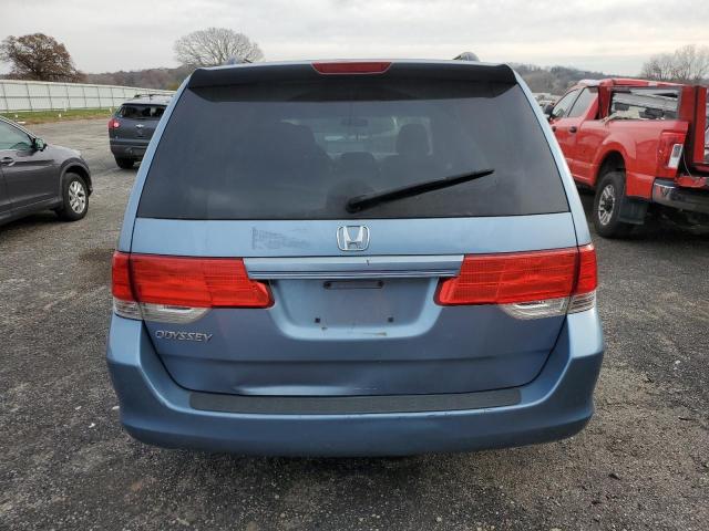 5FNRL3H53AB010816 - 2010 HONDA ODYSSEY EX BLUE photo 6