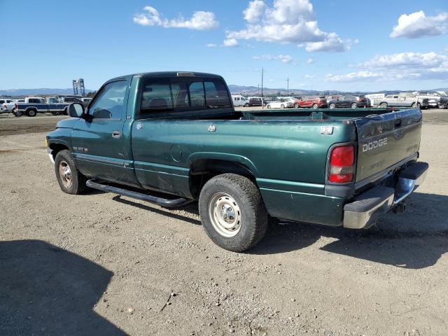 1B7HC16Y91S164883 - 2001 DODGE RAM 1500 GREEN photo 2