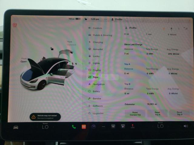 5YJ3E1EA4LF597794 - 2020 TESLA MODEL 3 Ağ foto 9