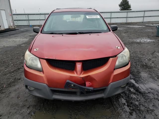 5Y2SL62843Z483031 - 2003 PONTIAC VIBE RED photo 5