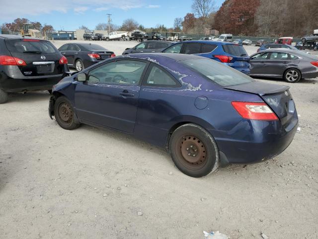 2HGFG12689H508322 - 2009 HONDA CIVIC LX BLUE photo 2