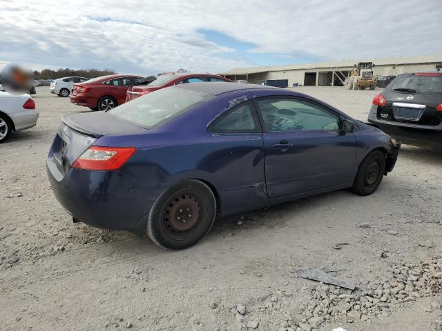 2HGFG12689H508322 - 2009 HONDA CIVIC LX BLUE photo 3