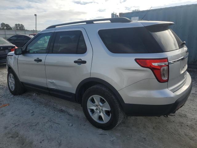 1FM5K8B88DGB52070 - 2013 FORD EXPLORER SILVER photo 2