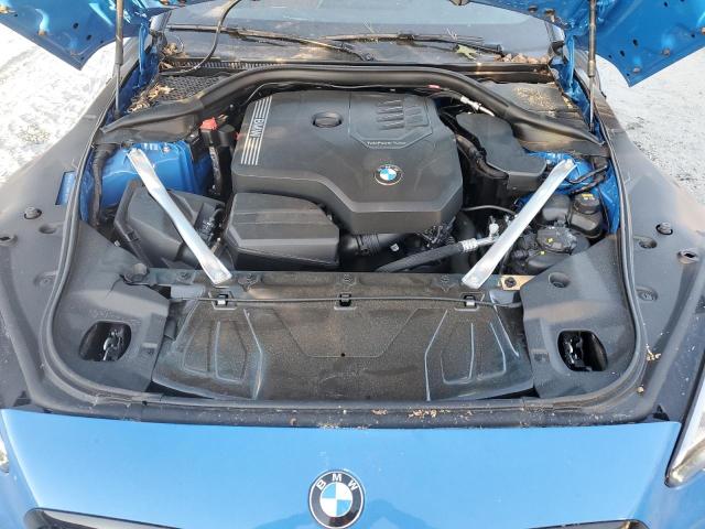 WBAHF3C02NWX38818 - 2022 BMW Z4 SDRIVE30I Կապույտ լուսանկար 11