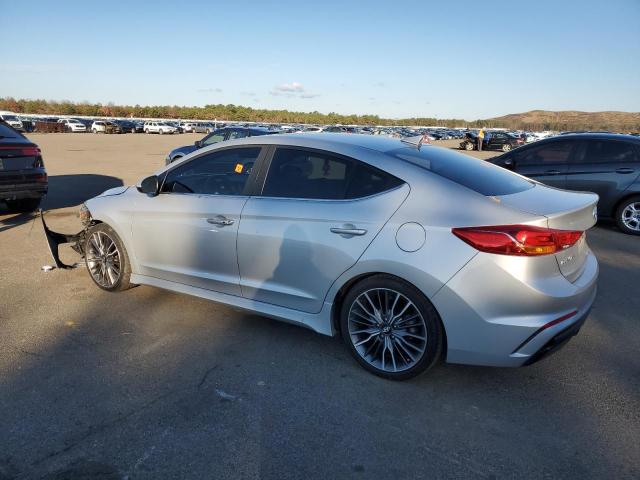 KMHD04LB9JU446787 - 2018 HYUNDAI ELANTRA SPORT SILVER photo 2