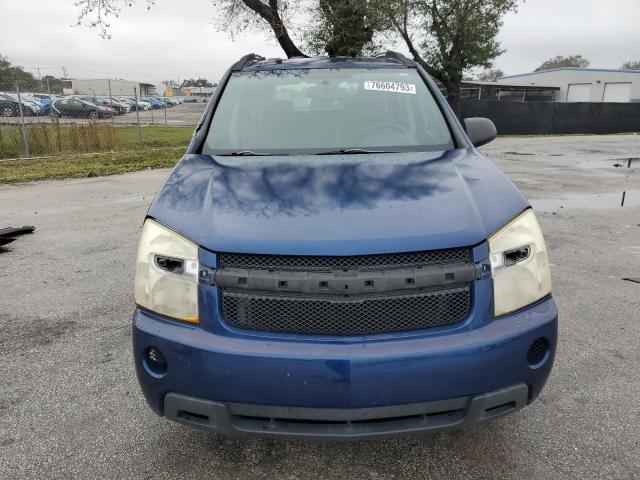 2CNDL23F286051227 - 2008 CHEVROLET EQUINOX LS BLUE photo 5