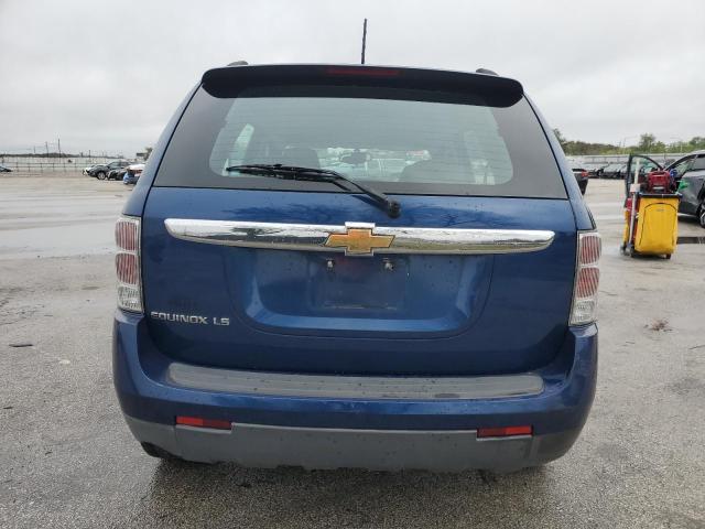 2CNDL23F286051227 - 2008 CHEVROLET EQUINOX LS BLUE photo 6