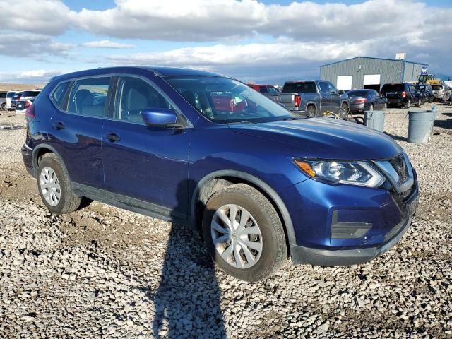 KNMAT2MV8JP615384 - 2018 NISSAN ROGUE S BLUE photo 4